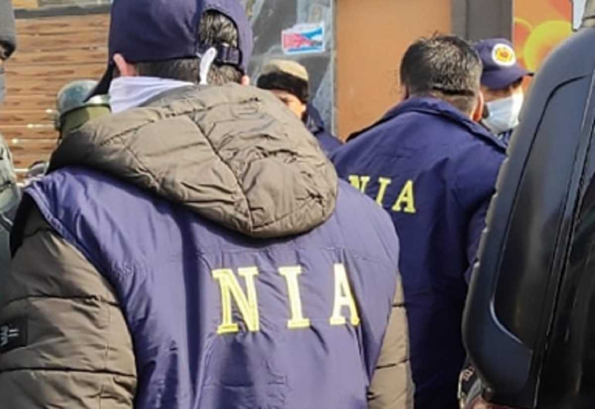 एनआईए ने जम्मू-कश्मीर में 12 स्थानों पर मारे छापे