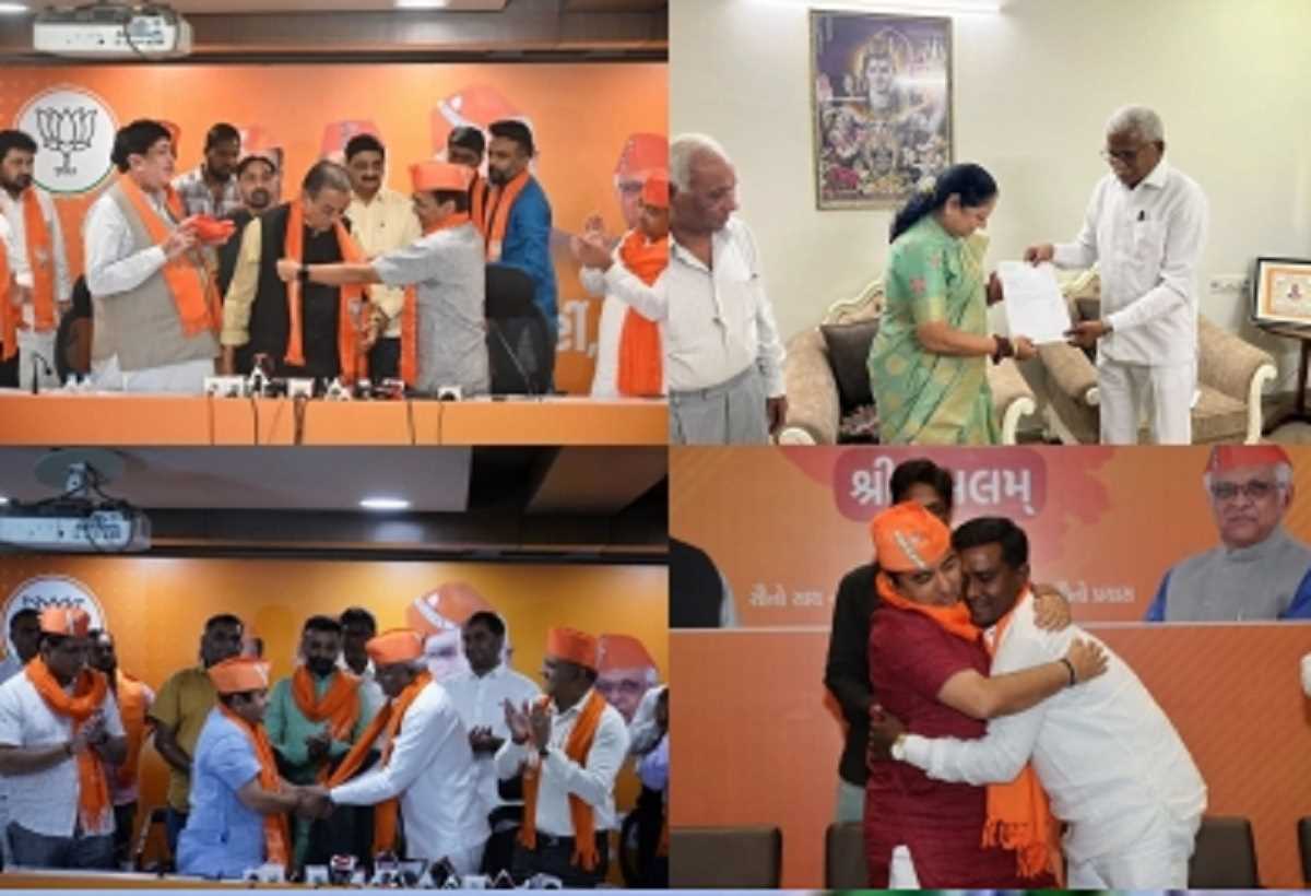 गुजरात चुनाव : कांग्रेस के दलबदलु नेताओं के लिए रेड कार्पेट बिछा रही बीजेपी