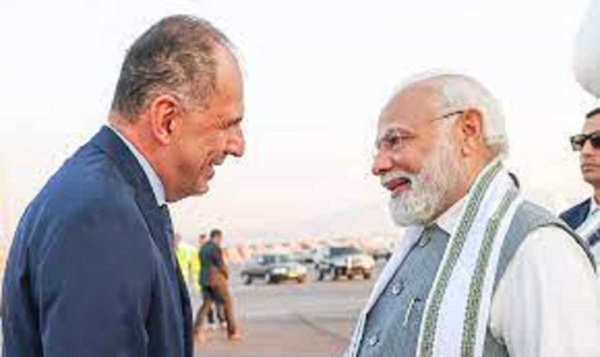 40 साल में ग्रीस की यात्रा करने वाले मोदी बने पहले भारतीय प्रधानमंत्री