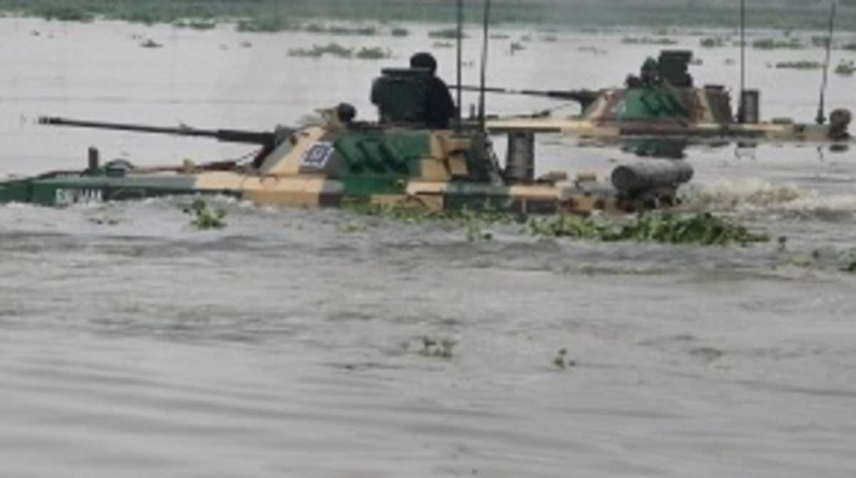 लद्दाख में भयानक हादसा, टैंक युद्ध अभ्यास के दौरान पांच सैनिकों की मौत