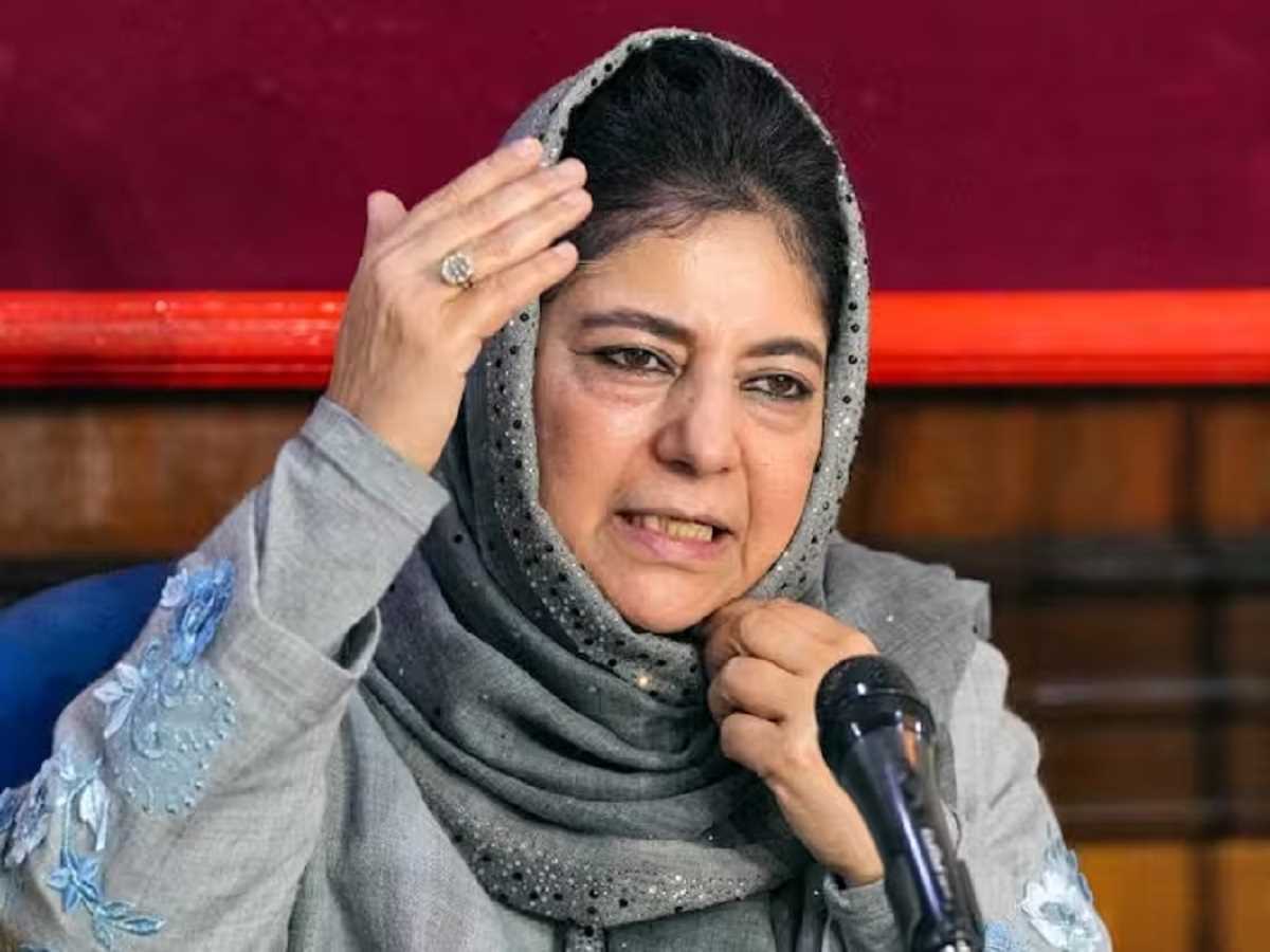 तीन साल के लिए फिर से PDP की अध्यक्ष चुनी गयी महबूबा मुफ्ती