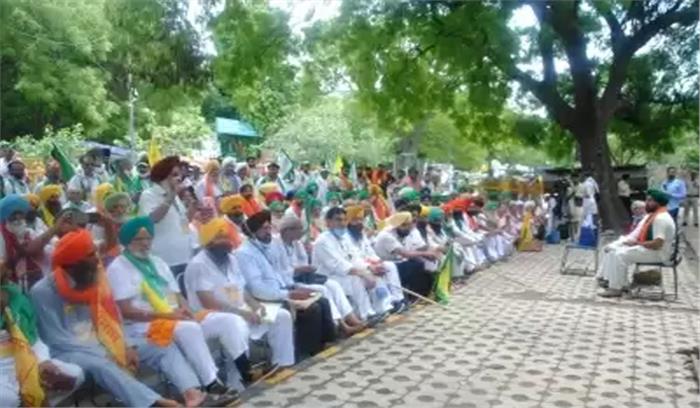 किसान संसद : किसानों की 13 अगस्त तक धरना प्रदर्शन की योजना