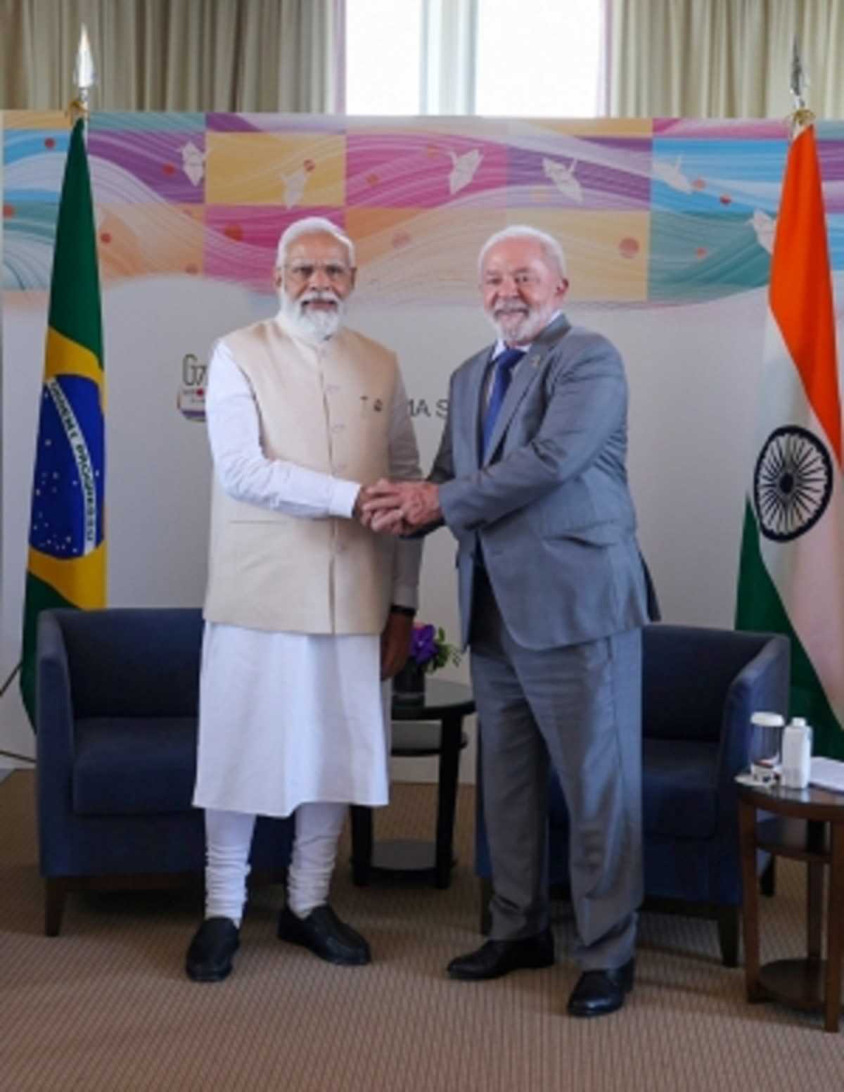 जापान में पीएम मोदी ने ब्राजील के राष्ट्रपति से की मुलाकात, कई मुद्दों पर हुई चर्चा