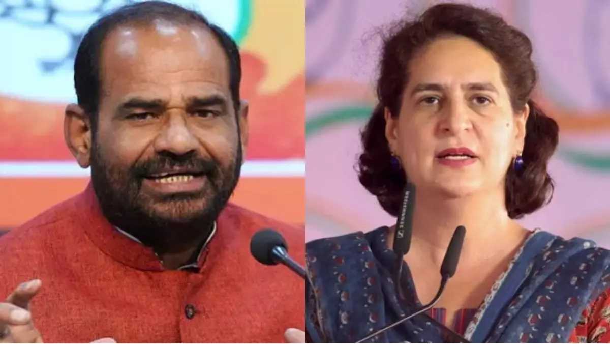 रमेश बिधूड़ी ने प्रियंका गांधी को लेकर दिया विवादित बयान, भड़की कांग्रेस