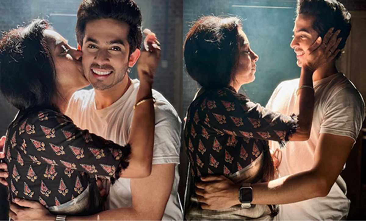 सागर पारेख को किस करते हुए अनुपमा ने शेयर की फोटो, दिल को छू लेने वाला लिखा नोट