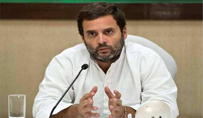 किलाबंदी करने की बजाय किसानों की मांग पूरी करे सरकार : राहुल