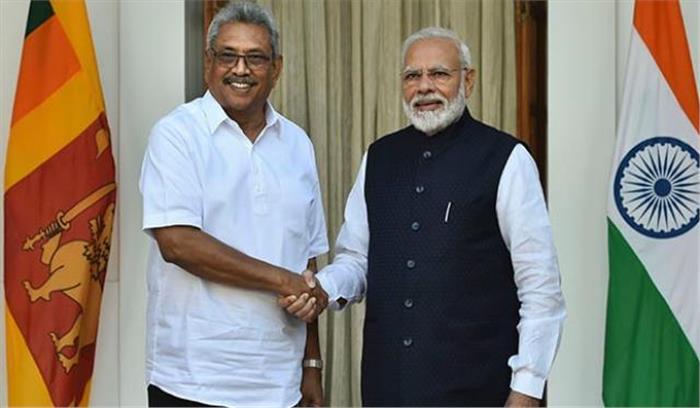 भारत दौरे पर श्रीलंका के राष्ट्रपति, व्यापार और आतंकवाद पर हुई बात भारत दौरे पर श्रीलंका के राष्ट्रपति, व्यापार और आतंकवाद पर हुई बात