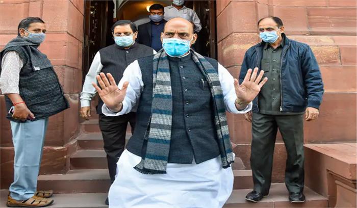 हेलिकॉप्टर दुर्घटना में जनरल रावत की मौत पर आज संसद में बयान देंगे राजनाथ सिंह