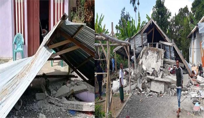 इंडोनेशिया 6.1 तीव्रता का भूकंप, हुआ भारी नुकसान