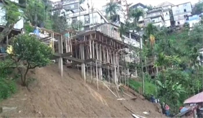 मिजोरम में इमारत गिरने से 4 बच्चों की मौत