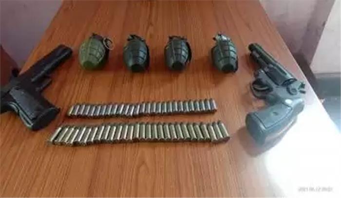 मिजोरम में हथियारों के साथ पकड़े गए 5 म्यांमार आतंकी