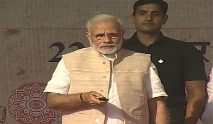 छत्तीसगढ़ में रेल लाइन और सड़क का पीएम मोदी ने किया शिलान्यास छत्तीसगढ़ में रेल लाइन और सड़क का पीएम मोदी ने किया शिलान्यास