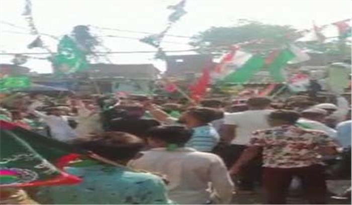 नोएडा : जुलूस में हिंदुस्तान जिंदाबाद के बीच लगे पाकिस्तान जिंदाबाद के नारे, 3 गिरफ्तार