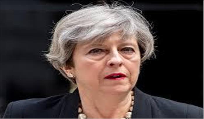 उत्तर कोरिया मामले में चीन निभाए अहम भूमिका :थेरेसा मे