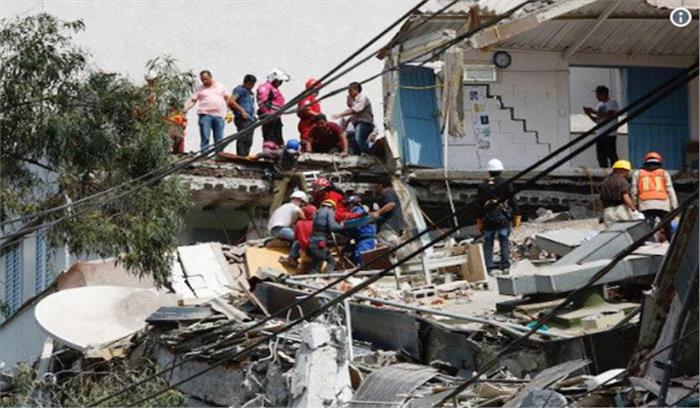 मेक्सिको में भूकंप के तगड़े झटके, 138 की मौत