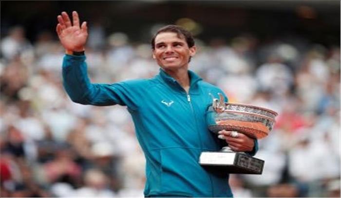 17 वां ग्रैंड स्लैम खिताब जीतकर राफेल नडाल बने फ्रेंच ओपन के बादशाह 
