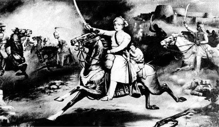 यूपी में प्रथम वीरांगना झांसी की रानी लक्ष्मीबाई का 161 वां बलिदान दिवस मनाया  गया 