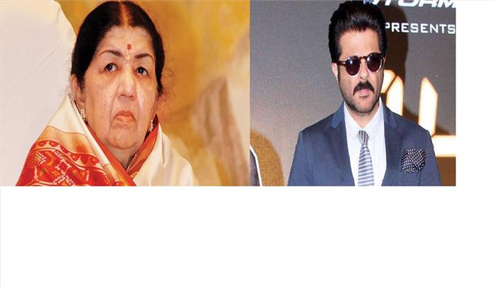 लता मंगेशकर ने फन्ने खां के लिए  अनिल कपूर को बधाई दी​​​​​​​