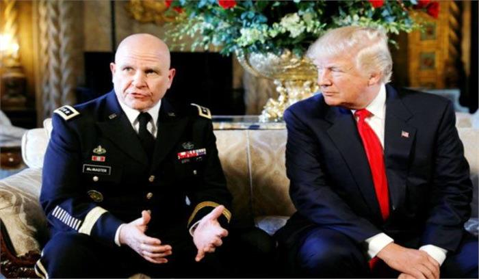 ट्रंप ने लेफ्टिनेंट जनरल मैक्मास्टर को नया NSA प्रमुख बनाया