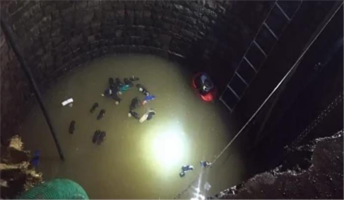 विदिशा में किशोर को बचाने की कोशिश में कुआं धंसा, 9 शव बरामद 