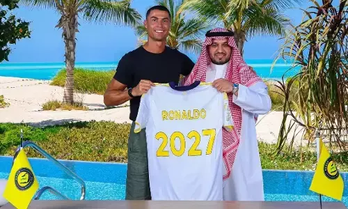क्रिस्टियानो रोनाल्डो ने 2027 तक अल नासर में अपना कार्यकाल बढ़ाया