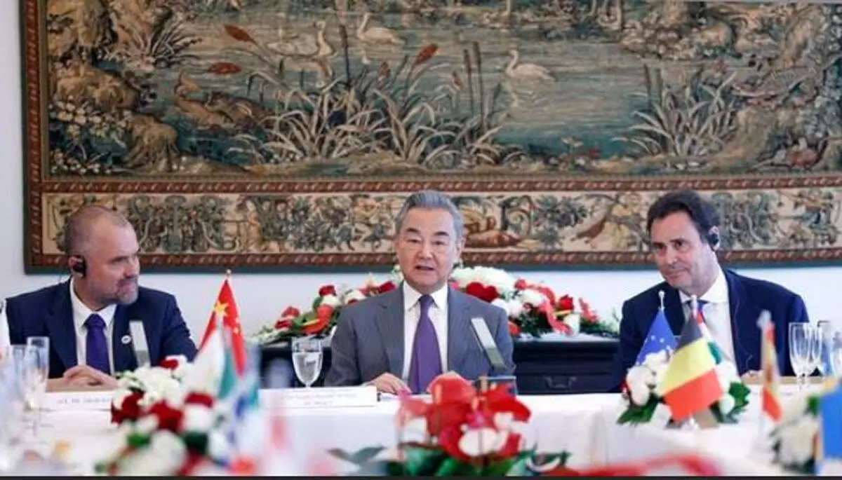 चीनी विदेश मंत्री ने यूरोपीय संघ और उसके सदस्य देशों के राजदूतों से भेंट की