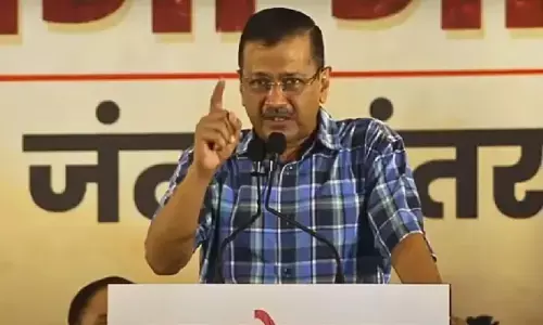 झूठी और नकली है पीएम मोदी की गारंटी- जंतर मंतर प्रदर्शन में बोले केजरीवाल