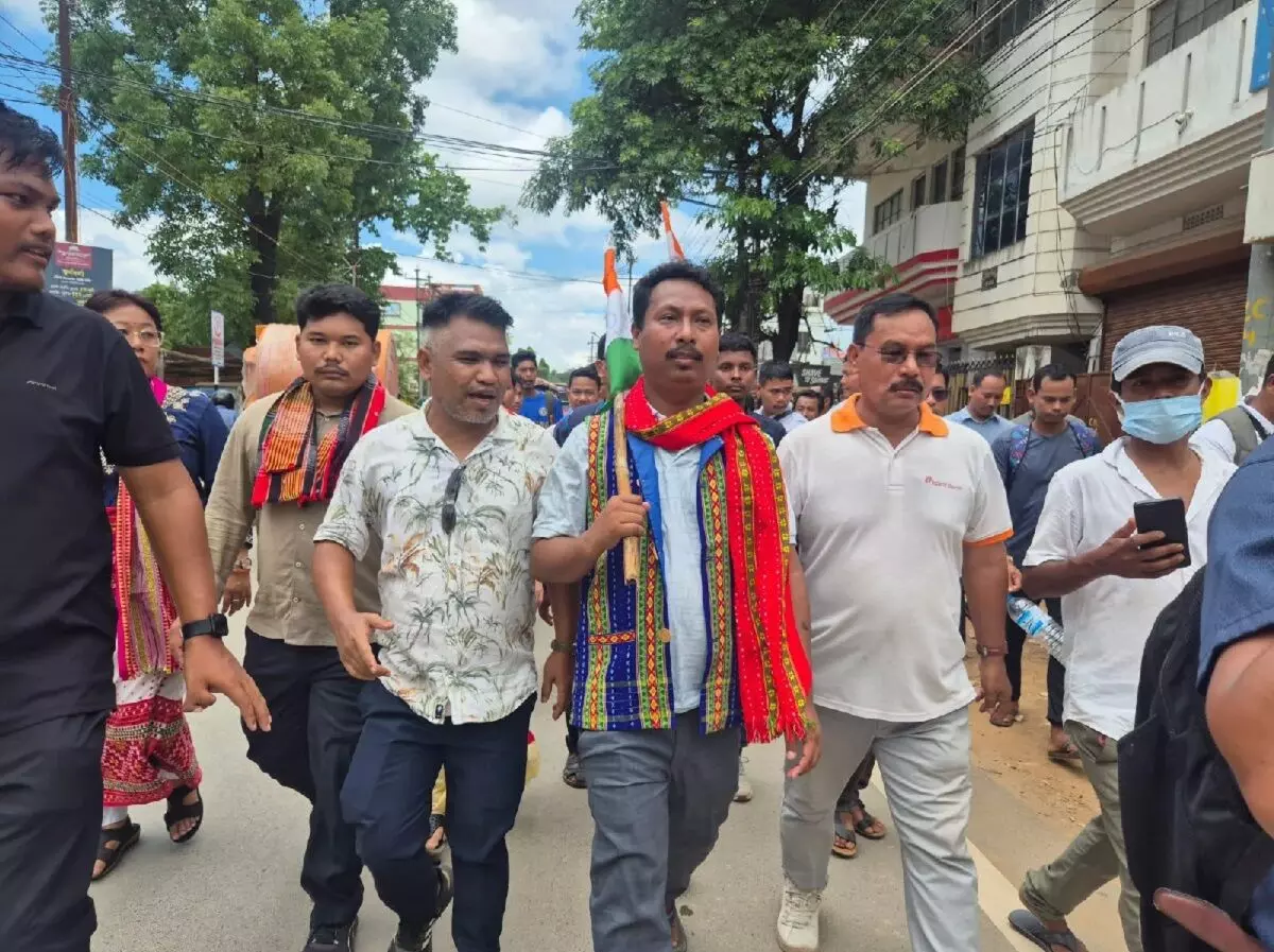 अवैध बांग्लादेशियों को वापस भेजने की मांग को लेकर दिल्ली मार्च