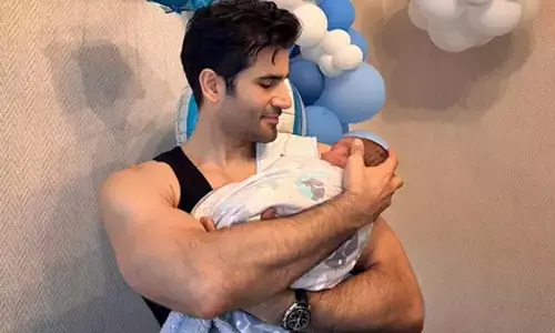 करण टैकर ने दिखाया नन्हें भांजे का चेहरा, सेलेब्स ने दी बधाई