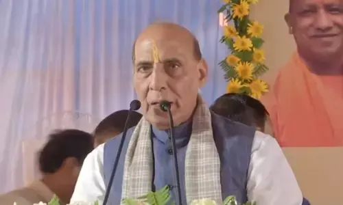 बड़ी काली मंदिर लखनऊ की सांस्कृतिक और आध्यात्मिक चेतना का केंद्र : राजनाथ सिंह