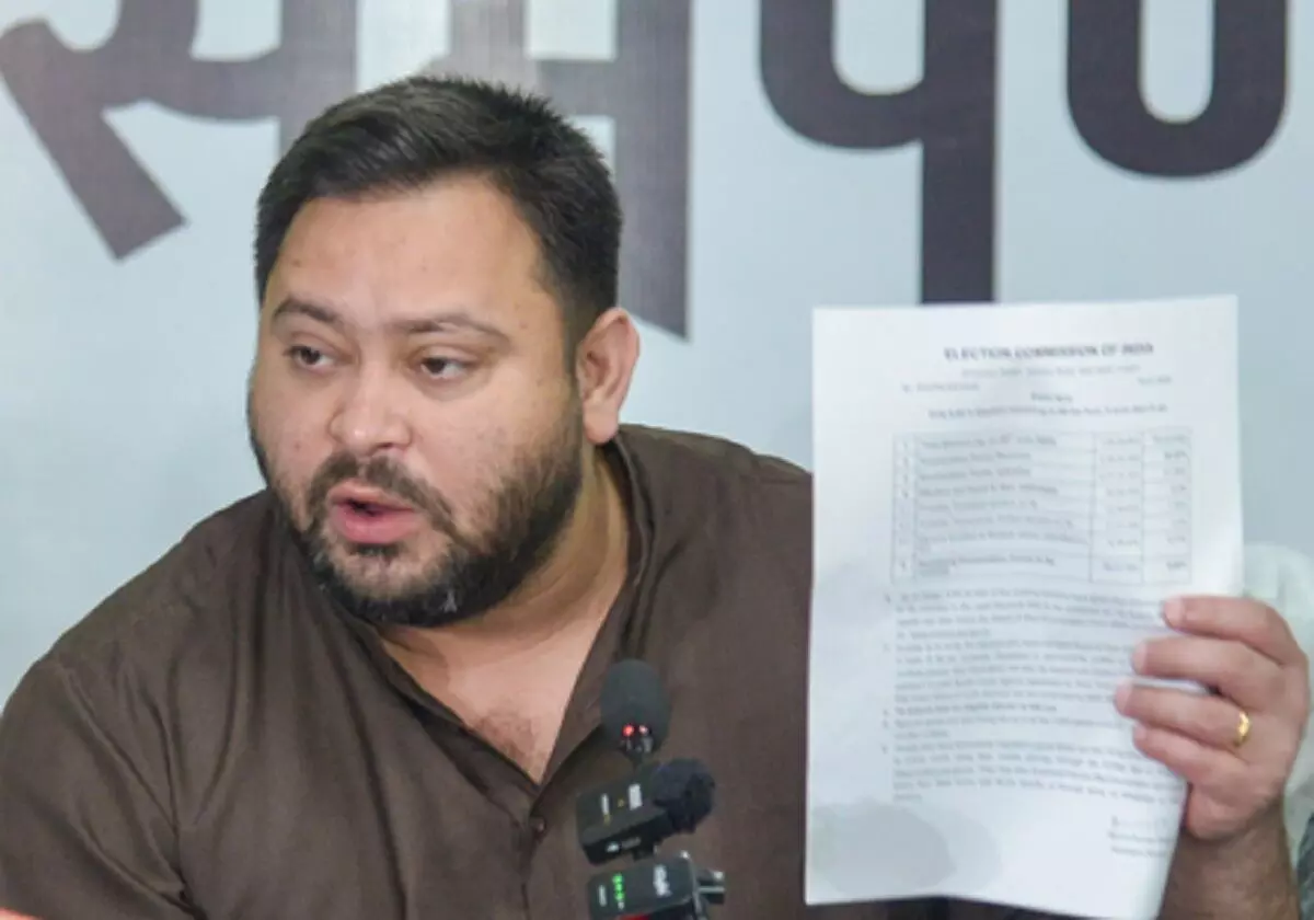 बिहार में भय का माहौल, कोई भी सुरक्षित नहीं : तेजस्वी यादव