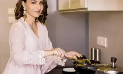 सोहा अली खान का अनोखा कुक अवतार, खाना बनाते हुए आईं नजर!