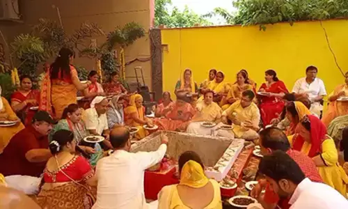 बजरंगबली, मां बगलामुखी और कल्कि नारायण के त्रिदेव स्वरूप पीठम का हुआ भूमि पूजन