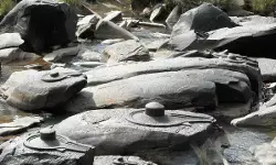 नदी की धारा के मध्य जहां एक साथ हजारों शिवलिंग मौजूद, पानी का स्तर कम होते ही देते हैं महादेव भक्तों को दर्शन