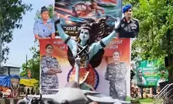 यूपी : ऑपरेशन सिंदूर से प्रेरित कांवड़ में व्योमिका सिंह, सोफिया कुरैशी के साथ ब्रह्मोस और राफेल की झलक