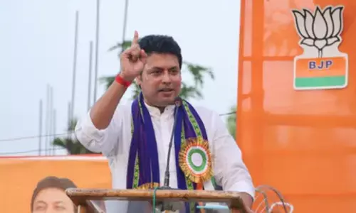 रक्षा के क्षेत्र में भारत की वैश्विक साख, राष्ट्रीय महत्व के मुद्दों पर एकजुटता जरूरी : बिप्लब कुमार देब रक्षा के क्षेत्र में भारत की वैश्विक साख, राष्ट्रीय महत्व के मुद्दों पर एकजुटता जरूरी : बिप्लब कुमार देब