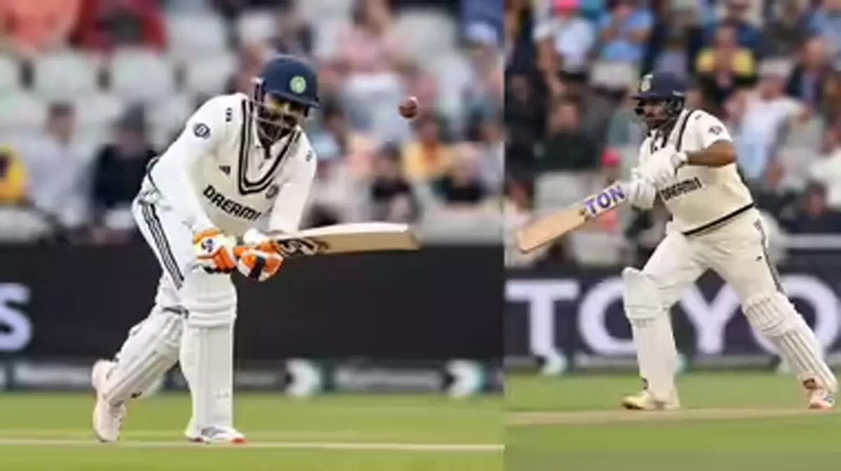 मैनचेस्टर टेस्ट : पहले दिन का खेल समाप्त, भारत ने 4 विकेट पर 264 रन बनाए मैनचेस्टर टेस्ट : पहले दिन का खेल समाप्त, भारत ने 4 विकेट पर 264 रन बनाए