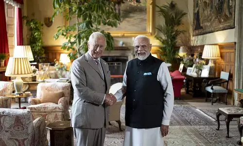 प्रधानमंत्री मोदी ने ब्रिटेन के किंग चार्ल्स तृतीय से मुलाकात की, भारत आने का दिया आमंत्रण