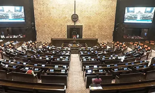 राज्यसभा में विपक्ष के हंगामे के कारण कार्यवाही सोमवार तक के लिए स्थगित