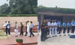 कारगिल विजय दिवस : राजनाथ सिंह और सेना प्रमुखों ने शहीदों को नेशनल वॉर मेमोरियल पर दी श्रद्धांजलि