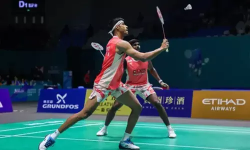 चाइना ओपन : सात्विक-चिराग सेमीफाइनल में हारकर बाहर चाइना ओपन : सात्विक-चिराग सेमीफाइनल में हारकर बाहर