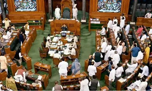 राज्यसभा में गतिरोध जारी, कार्यवाही दिनभर के लिए स्थगित