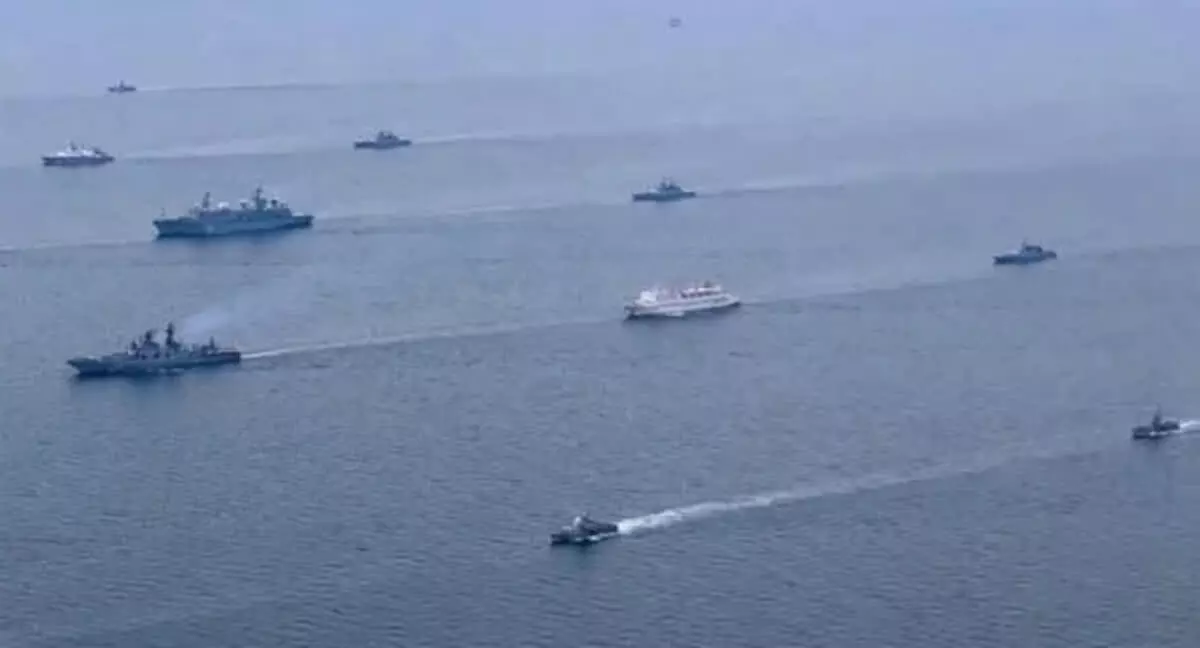 मैरिटाइम इंटरैक्शन-2025: रूस और चीन के नौसैनिक करेंगे जापान सागर में अभ्यास