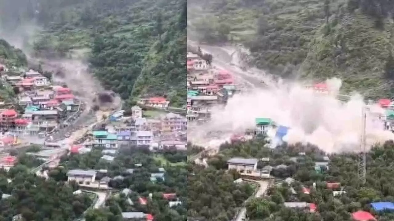 उत्तरकाशी में बादल फटने से मची भारी तबाही, एसडीआरएफ, एनडीआरएफ और जिला प्रशासन बचाव कार्य में जुटी