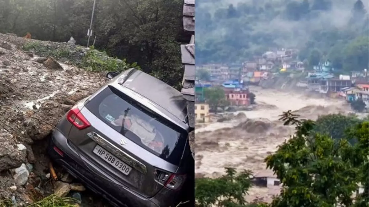 उत्तरकाशी में भूस्खलन और बादल फटने से 4 लोगों की मौत और कई अन्य लापता होने की आशंका