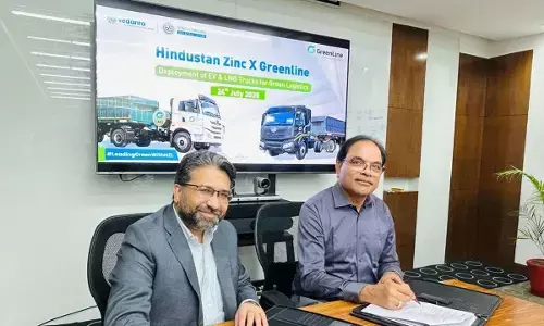 हिंदुस्तान जिंक ने ग्रीन लॉजिस्टिक्स के लिए ग्रीनलाइन मोबिलिटी के साथ साझेदारी की मजबूत हिंदुस्तान जिंक ने ग्रीन लॉजिस्टिक्स के लिए ग्रीनलाइन मोबिलिटी के साथ साझेदारी की मजबूत