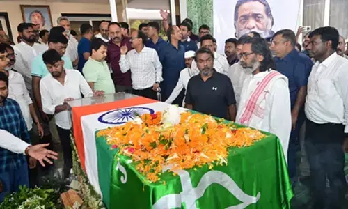 शिबू सोरेन की अंतिम यात्रा रांची के मोरहाबादी से शुरू, पैतृक गांव नेमरा में होगा अंतिम संस्कार