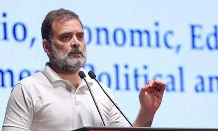 तेलंगाना में ओबीसी के लिए 42 प्रतिशत आरक्षण एक सामूहिक लड़ाई : राहुल गांधी