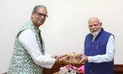 ओडिशा के डिप्टी सीएम ने पीएम मोदी से की मुलाकात, जगन्नाथ धाम का महाप्रसाद किया भेंट