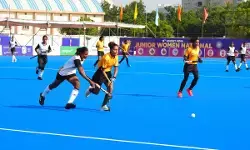 जूनियर विमेंस हॉकी नेशनल्स : हरियाणा, छत्तीसगढ़, झारखंड और उत्तर प्रदेश सेमीफाइनल में जूनियर विमेंस हॉकी नेशनल्स : हरियाणा, छत्तीसगढ़, झारखंड और उत्तर प्रदेश सेमीफाइनल में